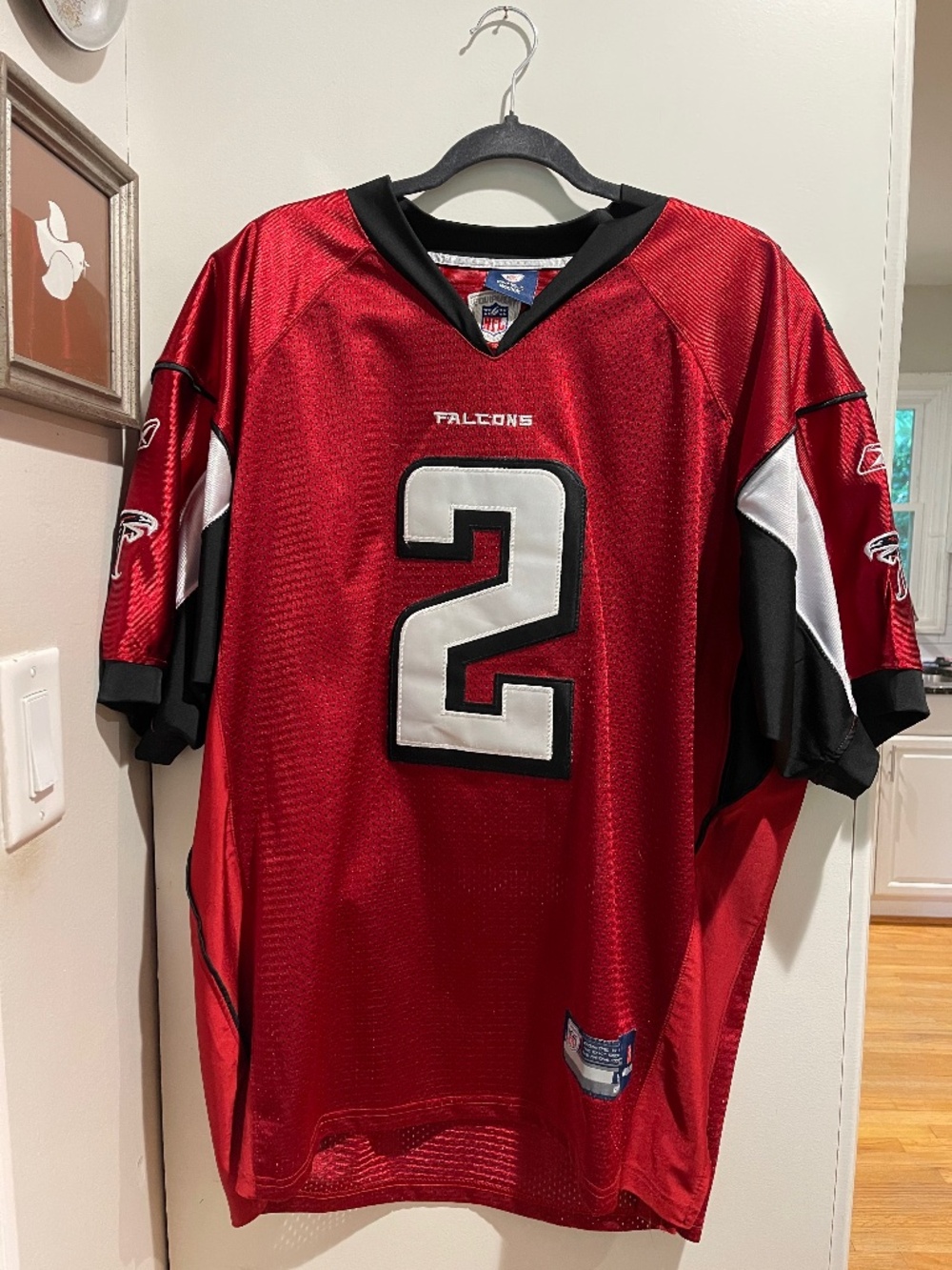 Atlanta Falcons Matt Ryan #2 Reebok NFL On Field Jersey XL 52 Red